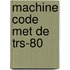 Machine code met de trs-80