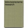 Televisiereclame research by Unknown