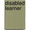 Disabled learner door Onbekend