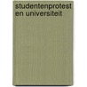 Studentenprotest en universiteit by Moor