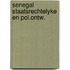 Senegal staatsrechtelyke en pol.ontw.