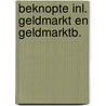 Beknopte inl. geldmarkt en geldmarktb. by Eekelen