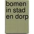 Bomen in stad en dorp