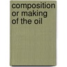 Composition or making of the oil door Barbara Baker