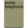 Poste telephone door Onbekend