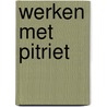Werken met pitriet door Ondori