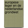 Europese leger en de nederlandse grondwet door Onbekend