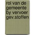 Rol van de gemeente by vervoer gev.stoffen