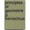 Principles of geometrie g. henischius door Henisch