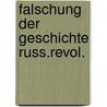 Falschung der geschichte russ.revol. by Trotzki
