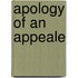 Apology of an appeale