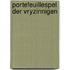 Portefeuillespel der vryzinnigen