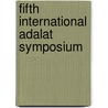 Fifth international adalat symposium door Onbekend