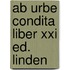 Ab urbe condita liber xxi ed. linden