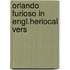 Orlando furioso in engl.heriocal vers