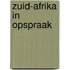 Zuid-afrika in opspraak