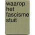 Waarop het fascisme stuit
