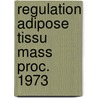 Regulation adipose tissu mass proc. 1973 door Onbekend