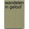 Wandelen in geloof by Bezemer