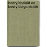 Bedryfsbeleid en bedryfsorganisatie by Albers