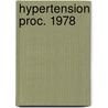 Hypertension proc. 1978 door Onbekend