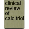 Clinical review of calcitriol door Onbekend