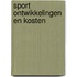Sport ontwikkelingen en kosten