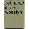 Zebrapad in de woestyn door Daniel Billiet