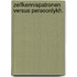 Zelfkennispatronen versus persoonlykh.