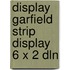 Display garfield strip display 6 x 2 dln