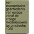 Een economische geschiedenis van Europa vanaf de vroege middeleeuwen tot omstreeks 1980