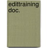 Edittraining doc. by Stortelder