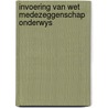 Invoering van wet medezeggenschap onderwys door Smit