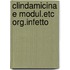 Clindamicina e modul.etc org.infetto