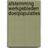 Afstemming werkgebieden doelpopulaties