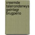 Vreemde talenonderwys geintegr brugperio