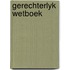 Gerechterlyk wetboek