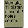 Ktemata 11 tristan et iseut 2 notes comm. door Braet
