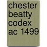 Chester beatty codex ac 1499 door Marije Wouters