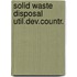 Solid waste disposal util.dev.countr.