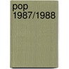 Pop 1987/1988 door Onbekend
