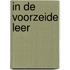 In de voorzeide leer
