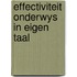 Effectiviteit onderwys in eigen taal