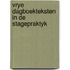 Vrye dagboekteksten in de stagepraktyk