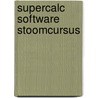 Supercalc software stoomcursus door Peter Maass