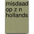 Misdaad op z n hollands