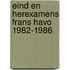 Eind en herexamens frans havo 1982-1986