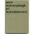 Werk wykverpleegk. en wykziekenverz.