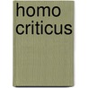 Homo criticus door Peeters