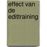 Effect van de edittraining door Stortelder